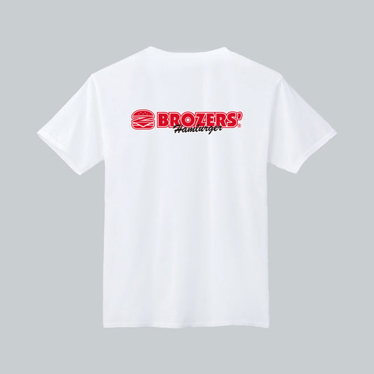 BROZERS'ロゴ TシャツA 白