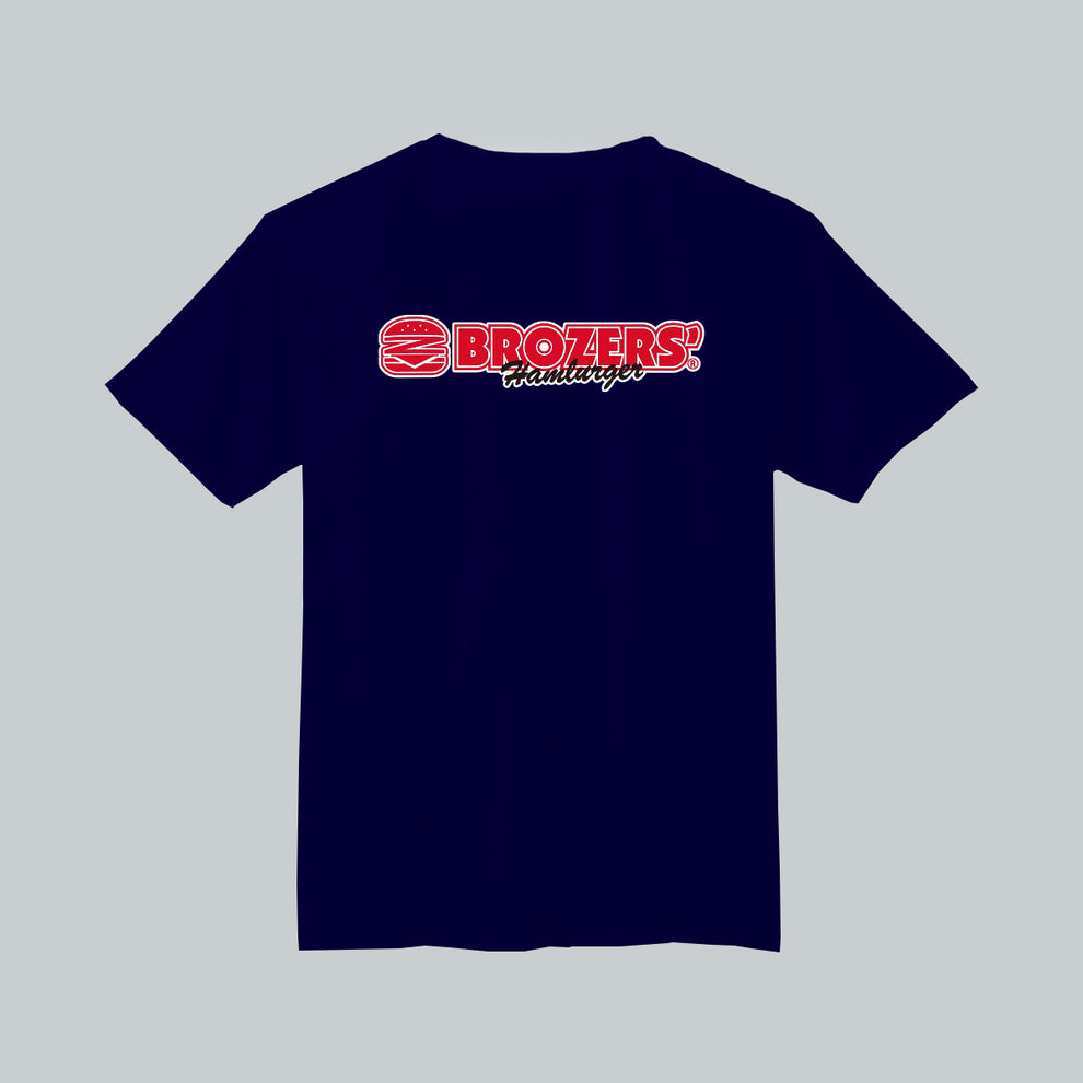 BROZERS'ロゴ TシャツA ネイビー – BROZERS' 公式グッズショップ